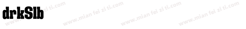 AdirekSlab 400字体转换